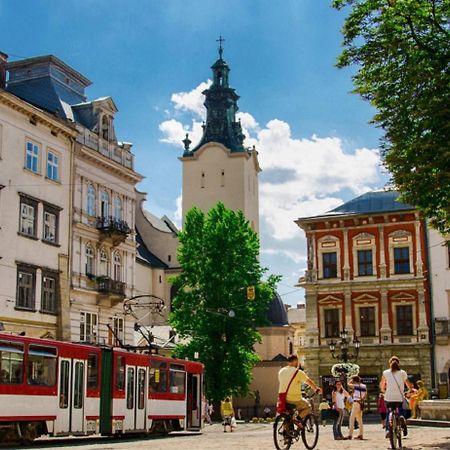 Люкс Апартаменти На Площі Ринок Leópolis Exterior foto